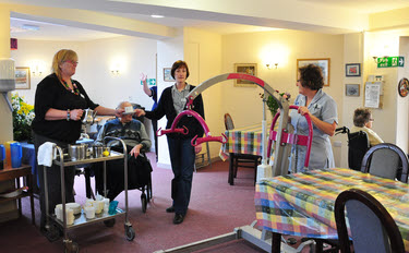 High staffing levels at Holywell Nursing Home