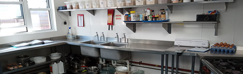 Kitchen at Holywell Nursing Home